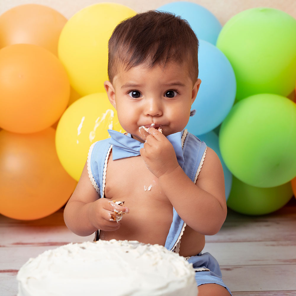 fotografía infantil Smash Cake